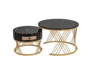 Table basse coloris noir