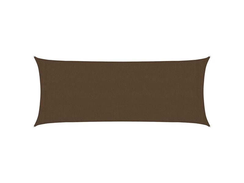  Voile d'ombrage - voile d'ombre - voile parasol 160 gm² marron 2x5 m pehd  - Conforama A
