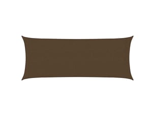 Voile d'ombrage - voile d'ombre - voile parasol 160 gm² marron 2x5 m pehd