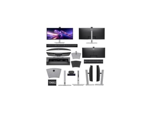 Ecran pc incurve 34 1 wqhd ips 3440x1440 usb-c 90w webcam 4mp kvm p3426wev