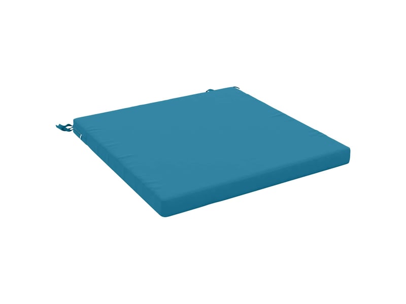 Coussin de siège, coussin d'assise 1 pièce soest 100 % polyester bleu clair cf55566 - Conforama A