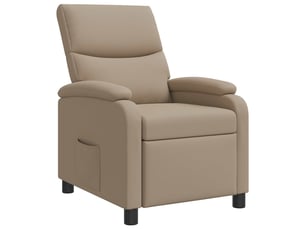 Fauteuil relax manuel VIDAXL  Simili marron
