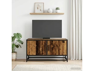Meuble tv coloris marron 80 cm   