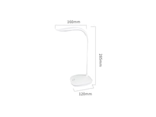 Lampe de lecture rose, 3 niveaux d'intensité – à brancher, pour bureau et maison