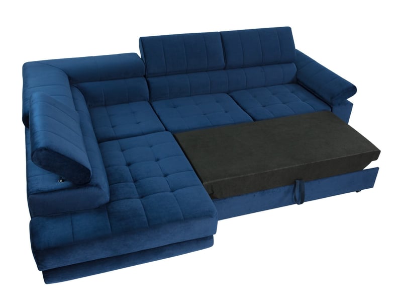  Canapé d'angle comfivo agnus, vert, fonction de couchage, 264x203x73cm  - Conforama D