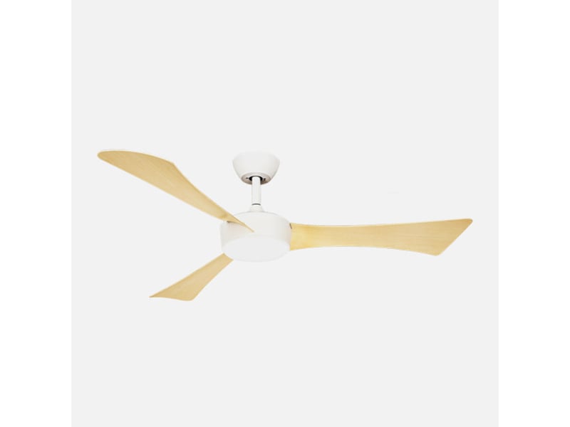  Ventilateur de plafond fabrilamp tormos dc blanchêtre 3 pales 132 cm 6 vitesses led 18 w télécommande 262691368 - Conforama A