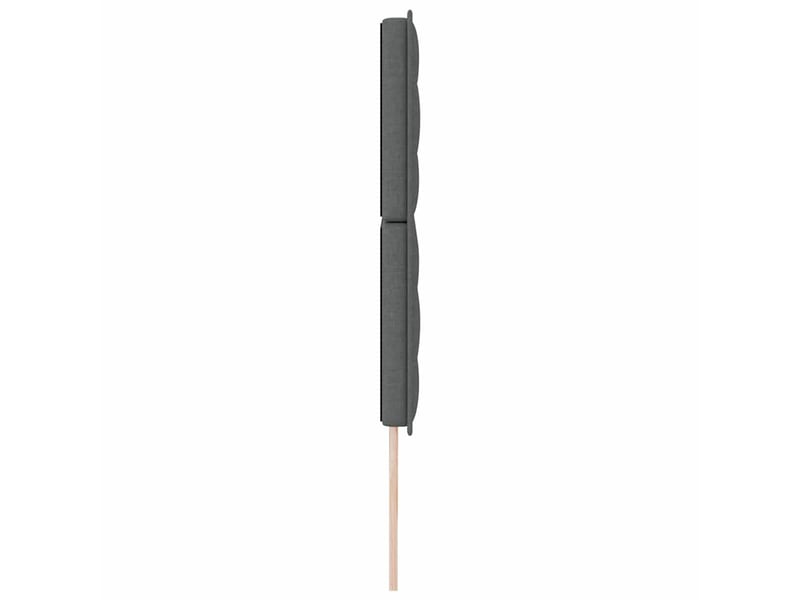 Vidaxl tête de lit avec tête de lit gris foncé 180 cm cuir synthétique  - Conforama E