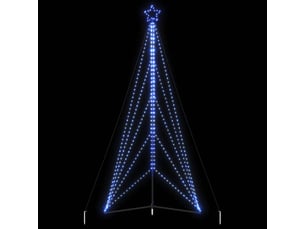 Sapin de noël, arbre de noël à led 615 led bleu 404,5 cm