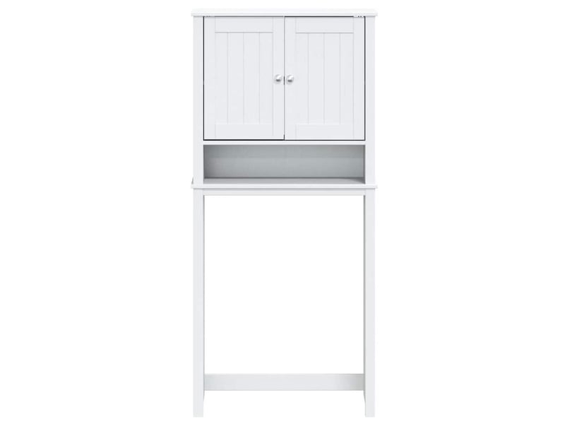  Armoire pour machine à laver berg blanc bois massif cf65480  - Conforama C