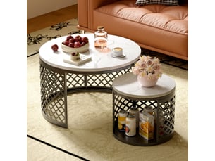 Table basse  coloris blanc <strong>TCQPZ</strong> <strong></strong>