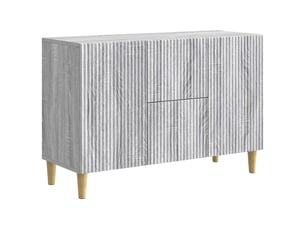Buffet - bahut - meuble de rangement sonoma gris 89 x 34,5 x 60 cm bois d'ingénierie