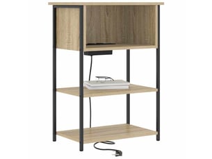 Table de chevet - cabinet de chevet - table de nuit chêne sonoma 55 x 31 x 76 cm