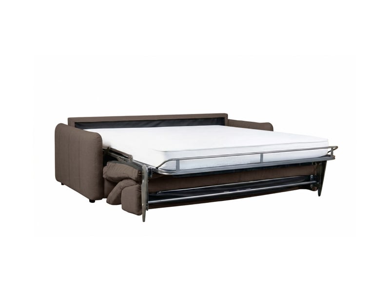  Canapé roma 2 places convertible avec relax électrique en tissu - marron ROMA - Conforama B