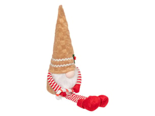 Gnome pain epices assis 50cm