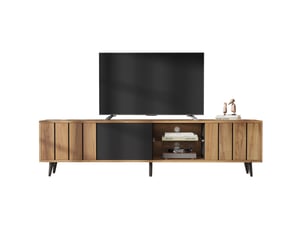 Meuble tv coloris naturel 31.5 cm TCQPZ