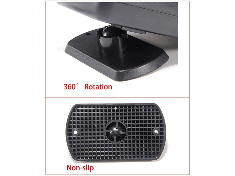  Chauffage de voiture 12 v 150 w avec ventilateur et dégivreur de pare-brise portable (gris, avec purification de l'air, multicolore - 15 x 11 x 7.5 cm  - Conforama D
