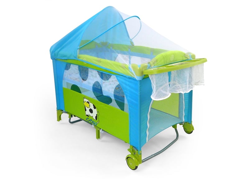  Parc mirage deluxe vache bleu 5901761120196 - Conforama A