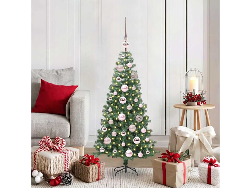 Sapin de noël, arbre de noël vert 120 cm pvc cf61571 - Conforama B