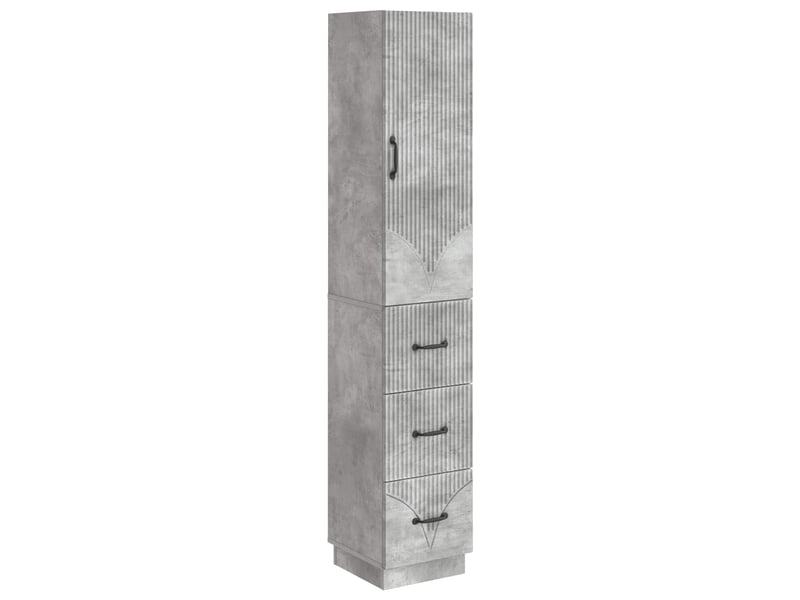  Ensemble de meubles 2 pcs, rangement de salon 33 x 34,5 x 87 cm bois d'ingénierie shl9390  - Conforama A
