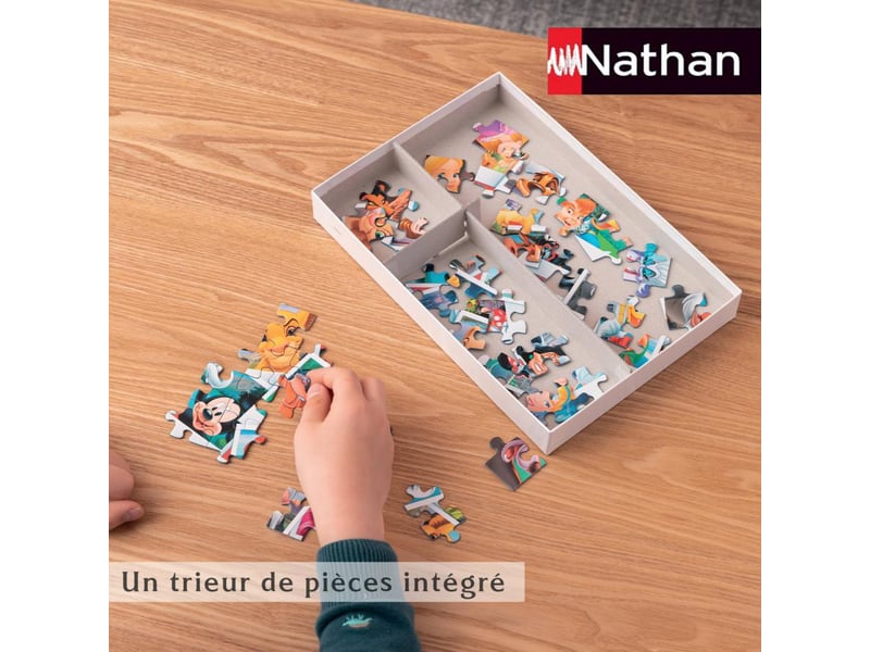  Puzzle 100 p - un monde magique disney la reine des neiges 2 86768 - Conforama D