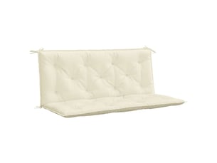 Coussin de banc de jardin, coussin d'assise blanc crème tissu oxford cf52668
