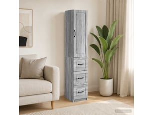 Armoire <strong></strong> <strong></strong> coloris gris largeur 33 cm