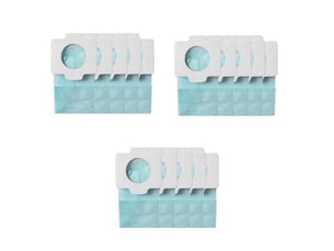 15 pcs replacement vacuum dust bag compatible for cl102 cl104 cl107 cl182 vacuum garbage collection bag