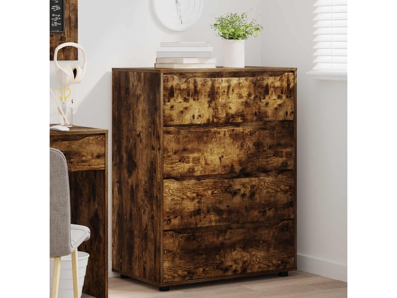  Armoires de rangement salon 80 x 48 x 105 cm bois d'ingénierie shl473  - Conforama E