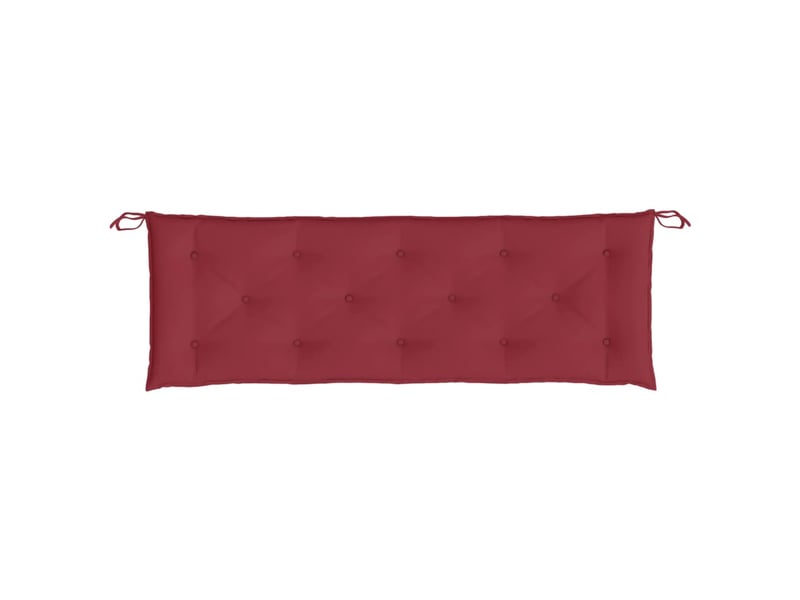  Coussin de banc de jardin, coussin d'assise rouge bordeaux 150x50x7 cm cf52813  - Conforama D