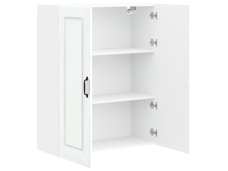 Meuble mural de cuisine | armoire de cuisine blanc brillant shl6242 - Conforama E