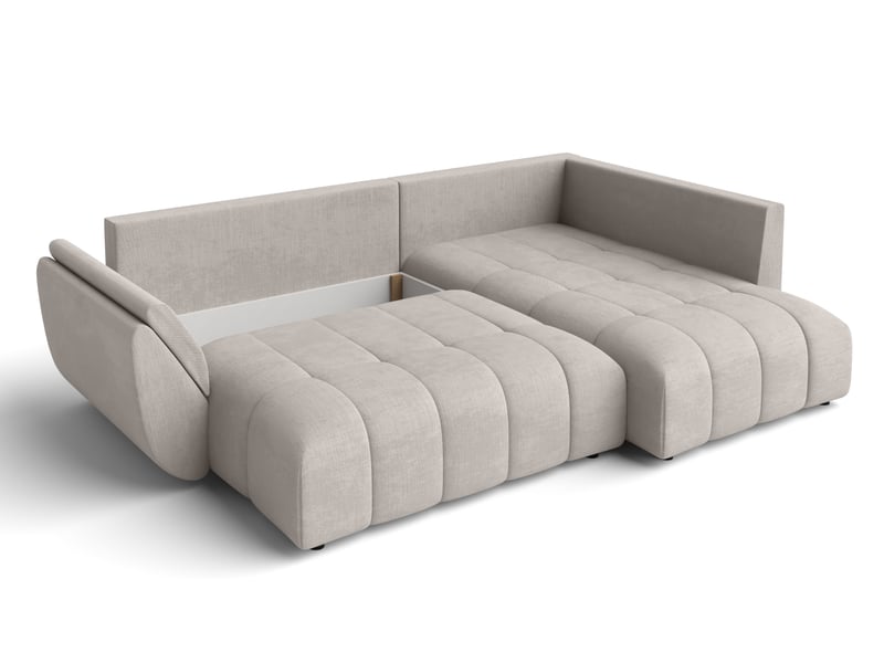 Canapé d angle convertible kayseri canapé beige 268 cm Kayseri - Conforama D