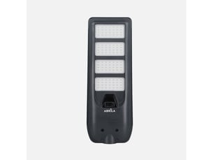 Lampadaire solaire led fabrilamp bazan 300 w 3980 lm 6500 k ip65 gris