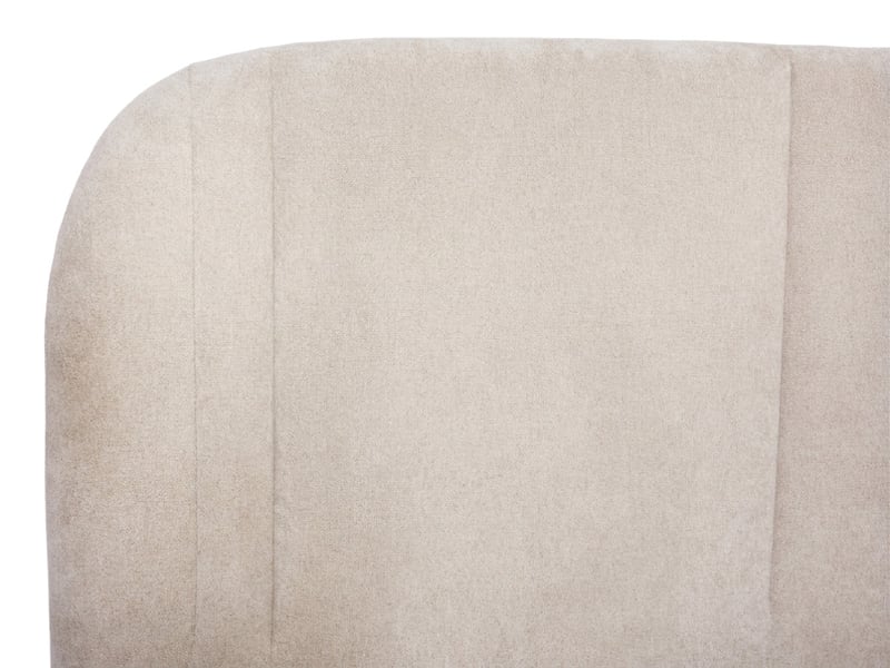 Bobochic tête de lit sidney tissu texturé beige 160 SIDNEY - Conforama C
