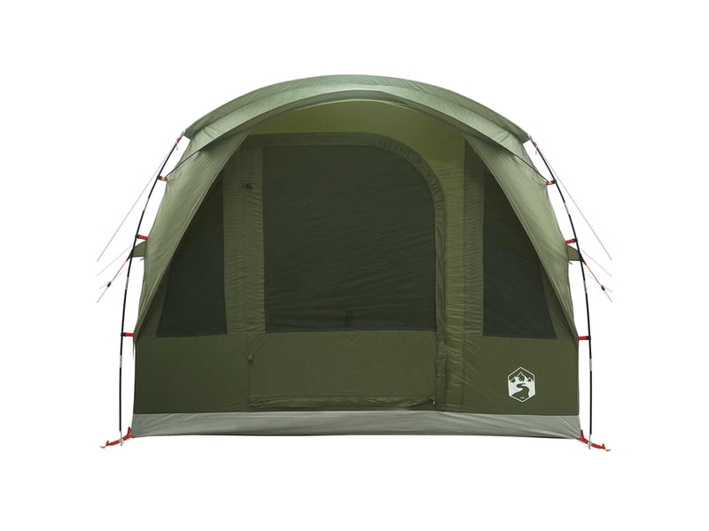  Tente tunnel, tente de camping 3 personne vert olive polyester et acier  - Conforama E