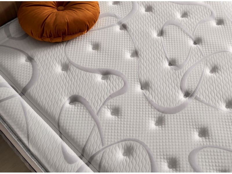  Matelas à mémoire de forme luxury magnus premium - mi-ferme, 5 cm de mémoire de forme à cellules ouvertes 8435720052282 - Conforama D