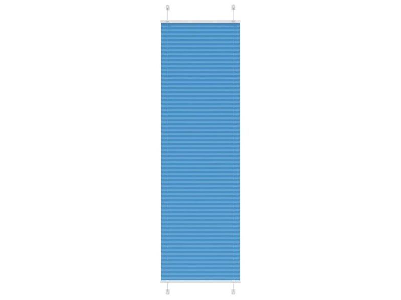  Store plissé, store de fenêtre bleu 65x200 cm largeur du tissu 64,4 cm polyester cf46800  - Conforama B