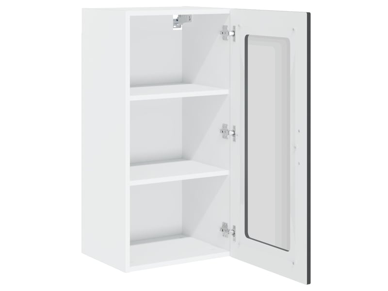  Meuble mural de cuisine | armoire de cuisine noir 40x31x80cm shl7769  - Conforama E