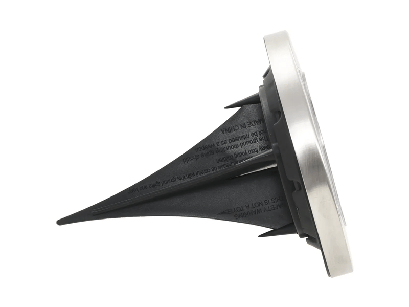  Lot de 8 lampes solaires au sol jardin étanche éclairage automatique 12 x 13 cm en pp noir 02_0045895  - Conforama E