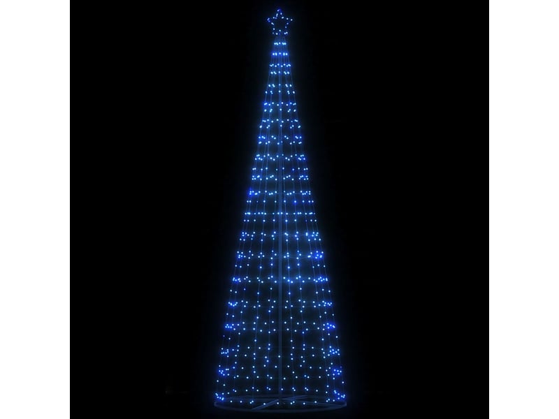 Sapin de noël, arbre de noël à led 550 led bleu 300 cm cf60997 - Conforama B