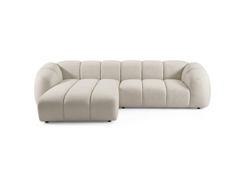  Selsey millma - canapé d'angle - 300 cm - velours gris Millma - Conforama D