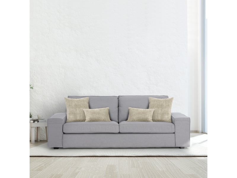 Housse de coussin carrée turin 30 x 50 cm c1 sans garniture  - Conforama C