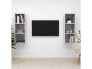 Meuble tv coloris gris  <strong></strong>  <strong></strong>