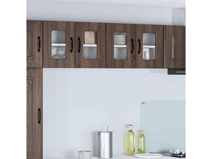 Meuble mural de cuisine | armoire de cuisine chêne brun 60x31x40cm shl7020
