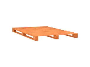 Lit 2 places 200x200 cm coloris marron