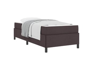 Lit simple 100x200 cm    coloris marron