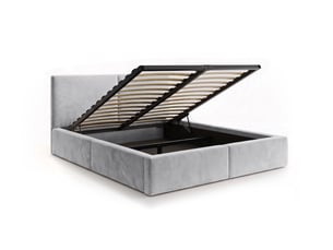 Lit coffre 160x200 cm   Hilton Interbeds coloris gris
