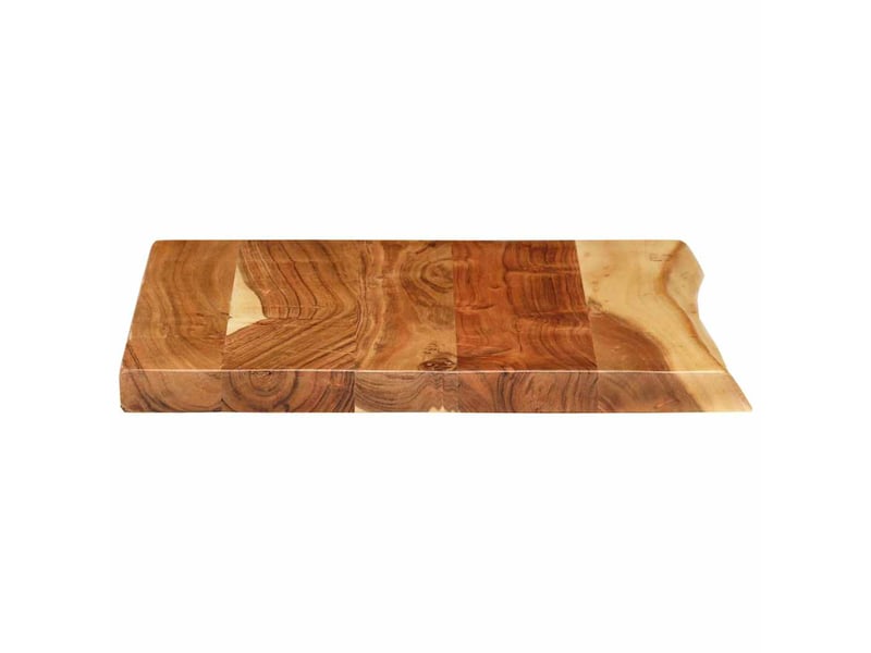  Dessus de meuble-lavabo de salle de bain acacia 58x52x3,8 cm cf64792  - Conforama D