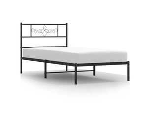 Lit simple 100x200 cm    coloris noir