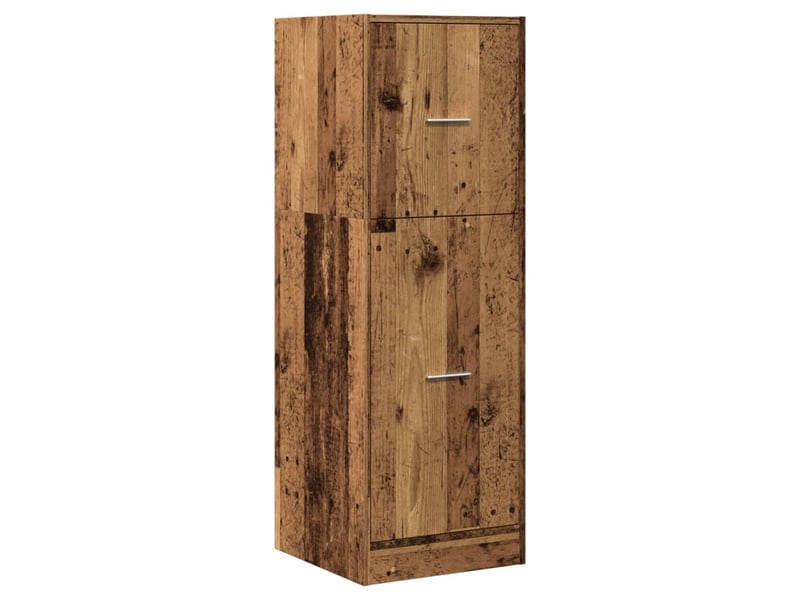  Meuble de rangement, armoire d'apothicaire vieux bois 40x41x118 cm bois d'ingénierie  - Conforama D