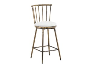 tabouret de bar <strong>HAUSS SPOLE</strong> - bicolore hauteur d'assise 59 cm vendu Par paire